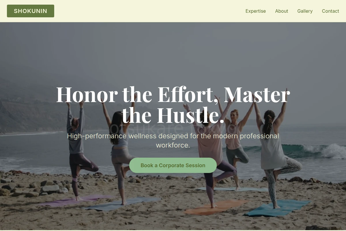 Shokunin Corporate Wellness